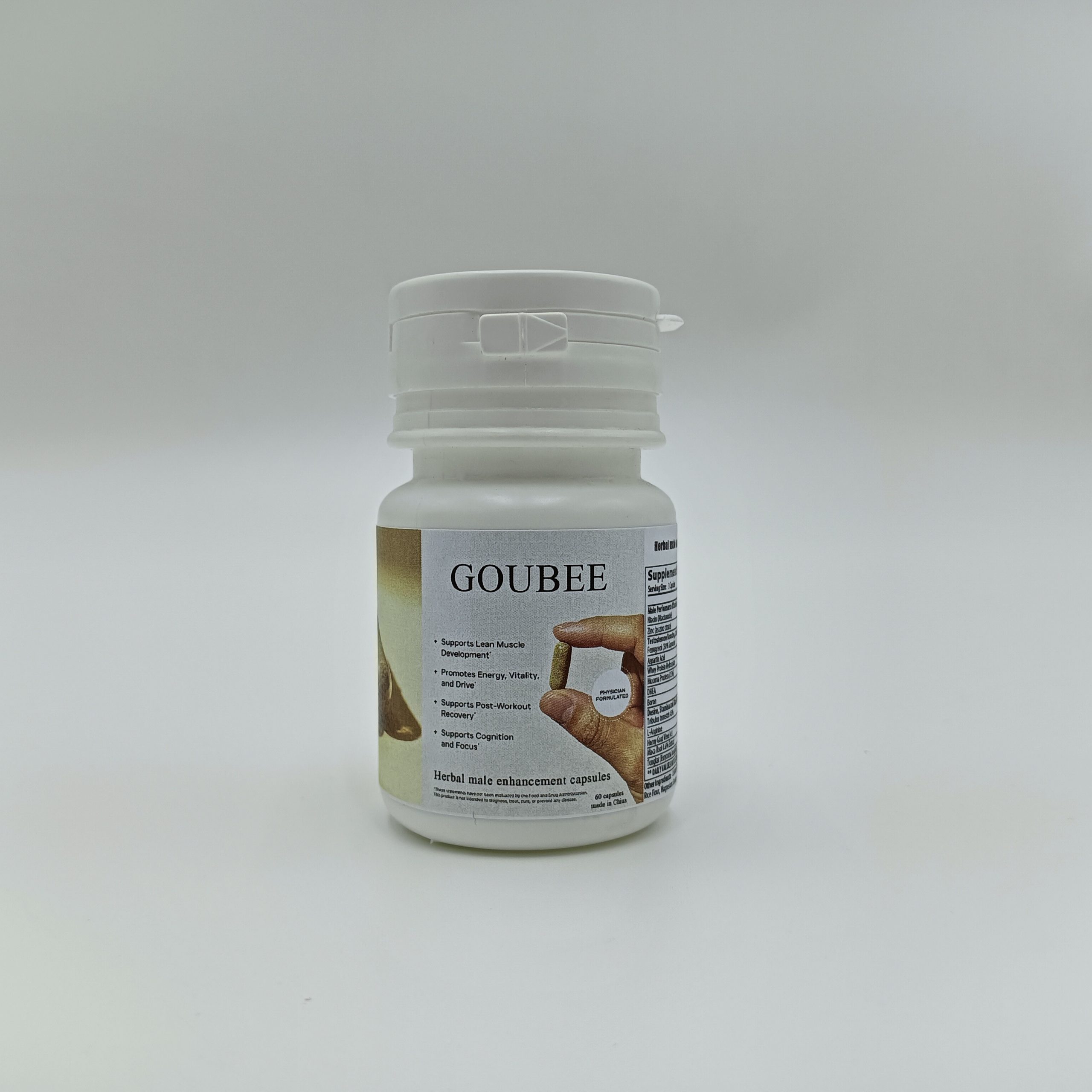 GOUBEE Herbal Male Enhancement Capsules Extra Strength Male Supplement