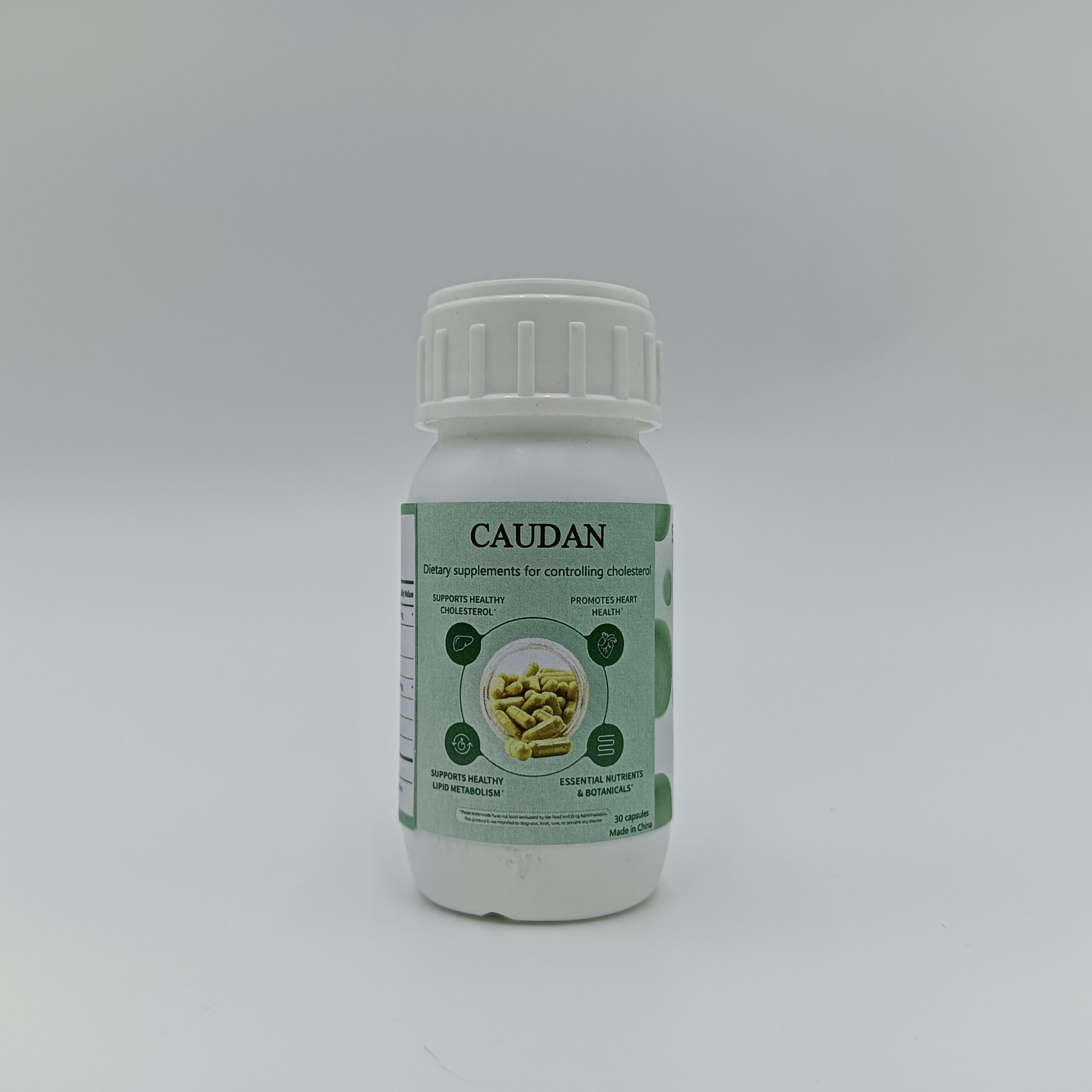 CAUDAN Dietary supplements for controlling cholesterol All-Natural Ingredients to Support Normal Colesterol Levels