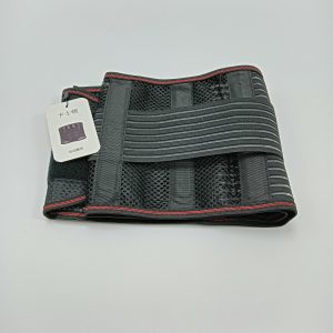 卡士顿 运动腰带黑色可调节透气运动腰带适合跑步、举重、健身、骑行