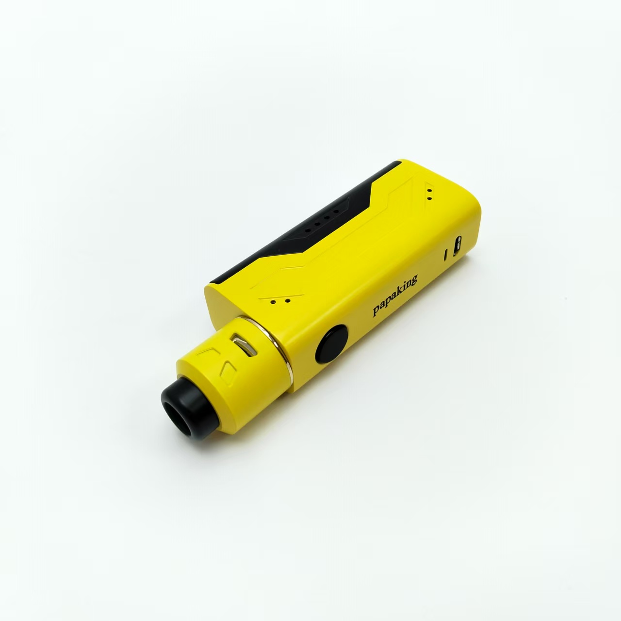 papaking Electronic cigarettes Fashionable yellow electronic cigarette, Compact and portable design - Image 5
