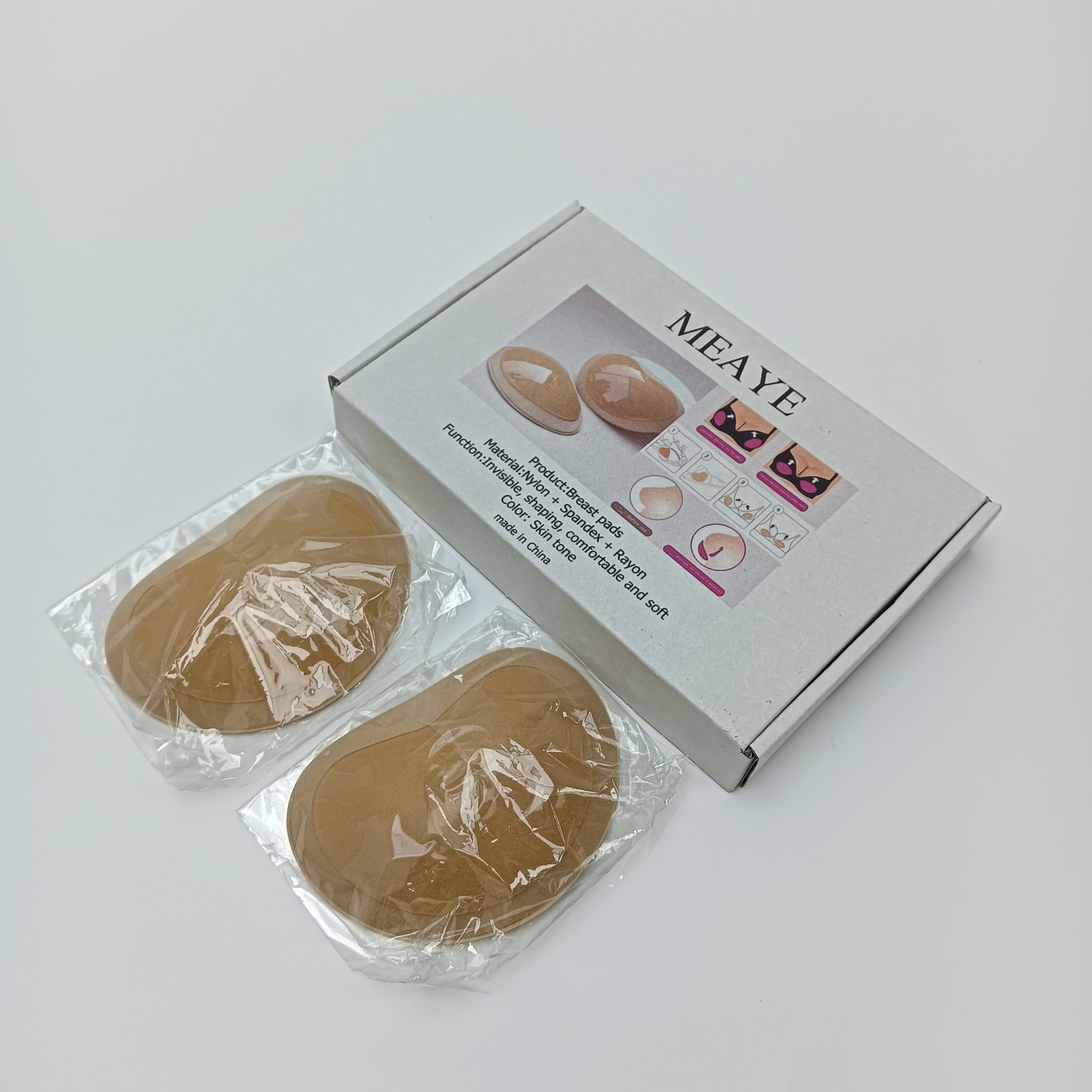 MEAYE Breast Pads Silicone Nipple Pasties for Women Reusable - Image 3