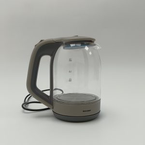 SOVIDER Electric Kettles Clear Glass Electric Kettle with Water Level Indicator, 1.8L