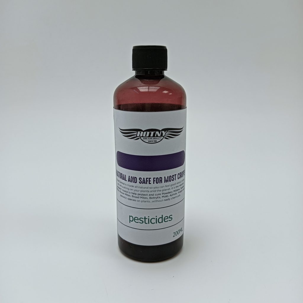 BOTNY PRO CAR BEAUTY SINCE 1988 pesticides 200ml, Protects and Cures Plants from Powdery Mildew, Spider Mites, Aphids, and More, Safe for Most Crops