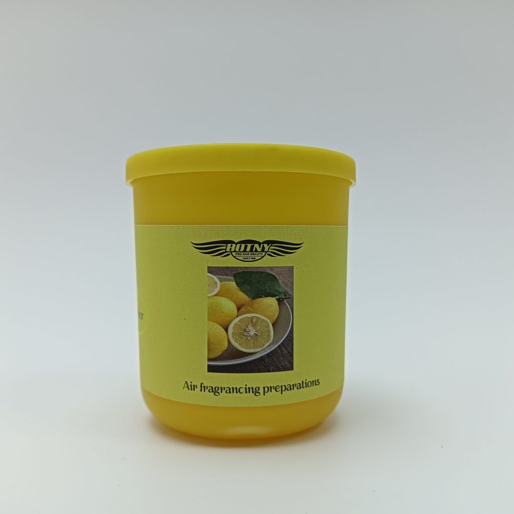 BOTNY PRO CAR BEAUTY SINCE 1988 Air fragrancing preparations 180g, Lemon Scented Air Freshener for Home, Car, and Office