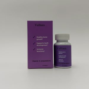 Valltara Vitamin D Preparations  Supply for Immune Support, Healthy Muscle Function