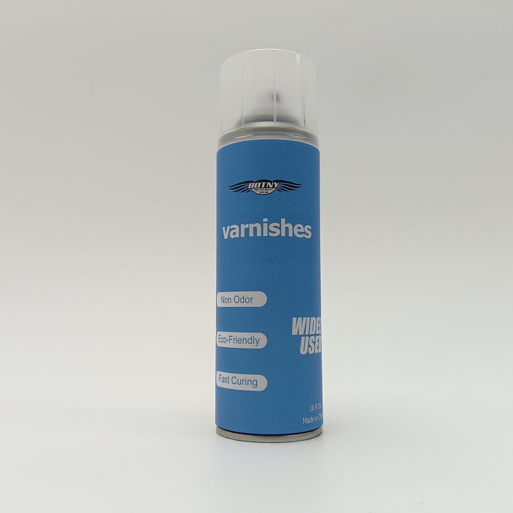 BOTNY PRO CAR BEAUTY SINCE 1988 Varnishes 18 fl oz, Non - Odor, Eco - Friendly, Fast - Curing Spray Varnish for Metal, Plastic, Wicker, Glass, and More
