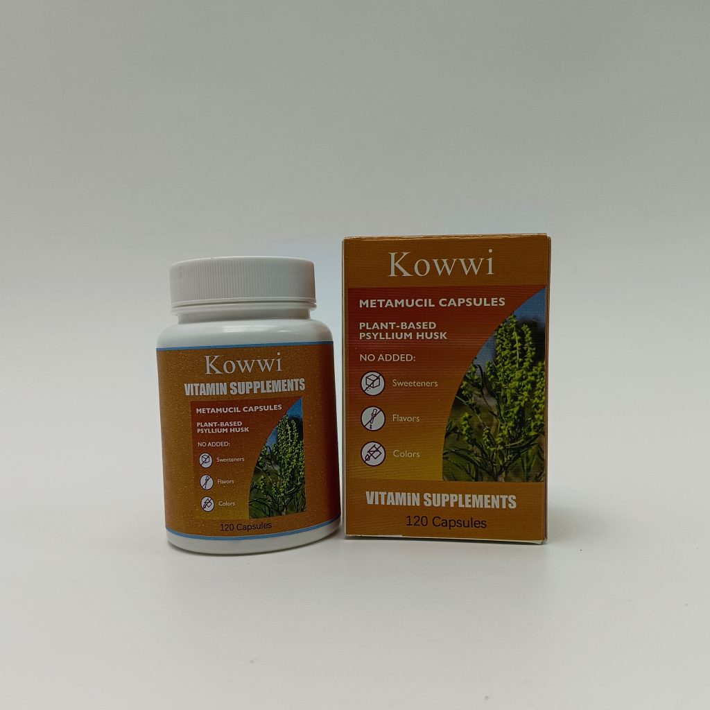 Kowwi Vitamin Supplements Minerals & Organic Whole Foods, Boost Energy & Health, Non-GMO, 120 Vegetarian Capsules